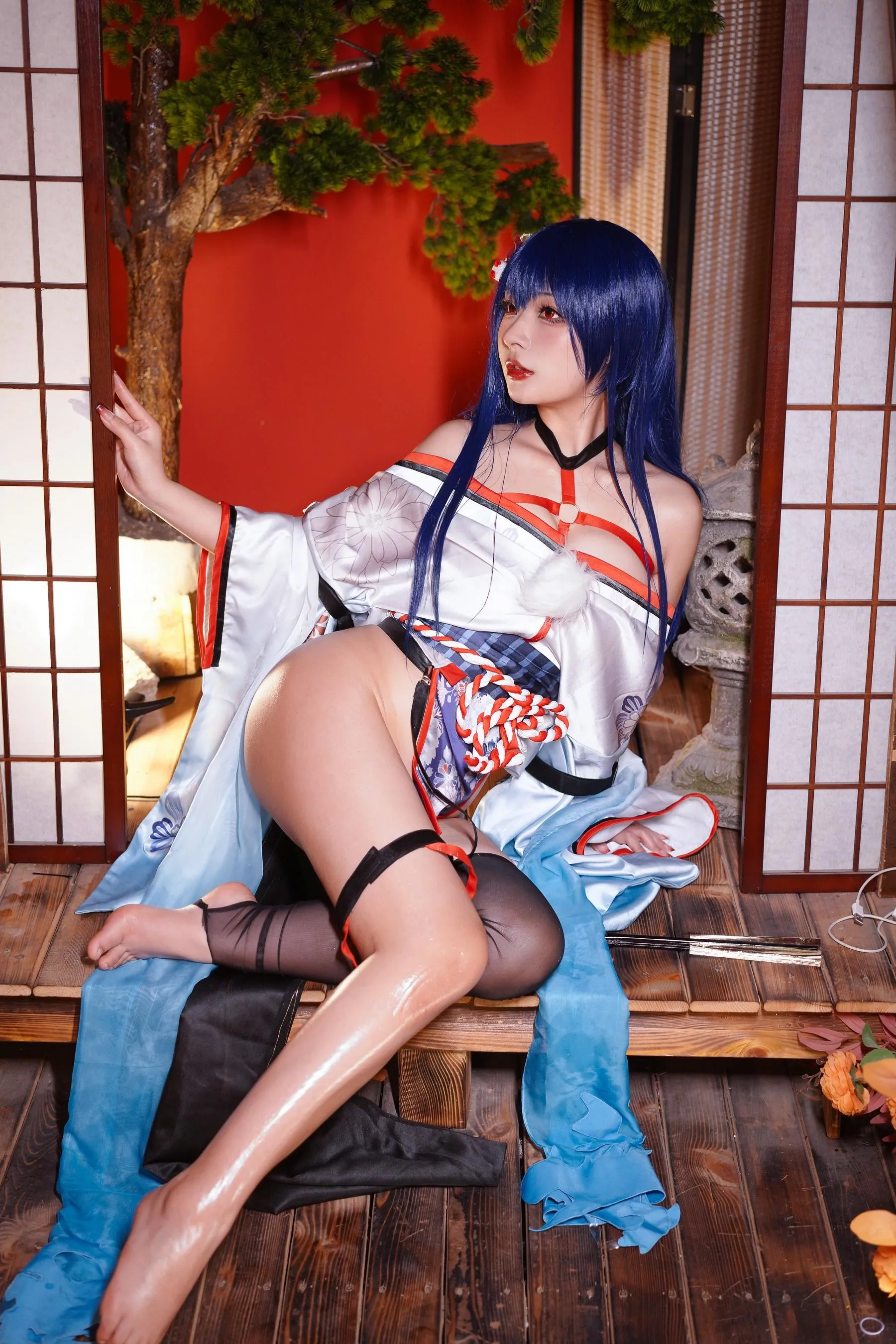 yuuhui玉汇 – NO.28 真子 和服抹油 [83P]插图9